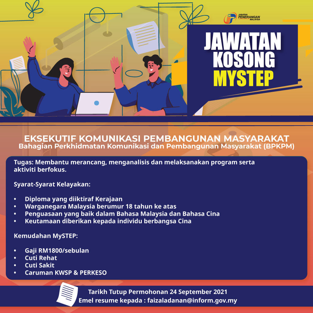 Iklan Jawatan Jabatan Penerangan Malaysia Jobs Hub