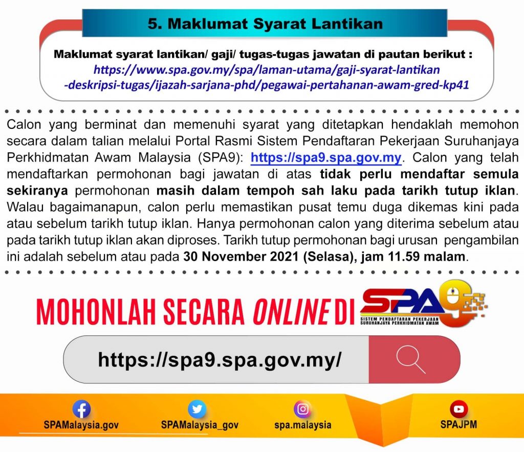 Iklan Jawatan Jabatan Sukarelawan Malaysia - RELA » Jobs Hub