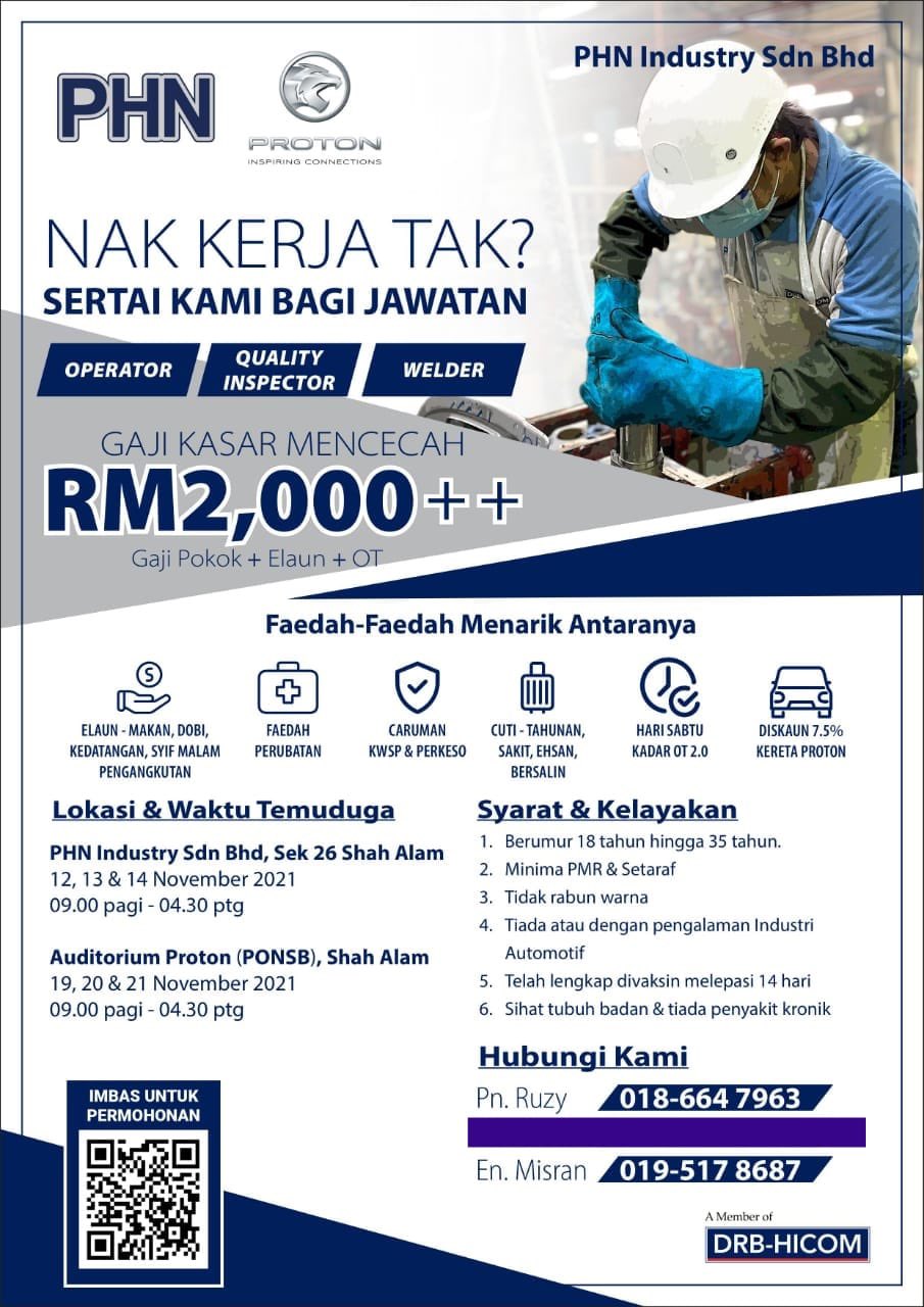 Iklan Jawatan Phn Industry Sdn Bhd Jobs Hub