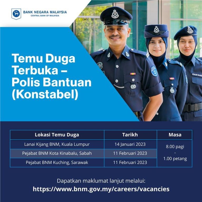 Iklan Temuduga Terbuka Bank Negara Malaysia » Jobs Hub