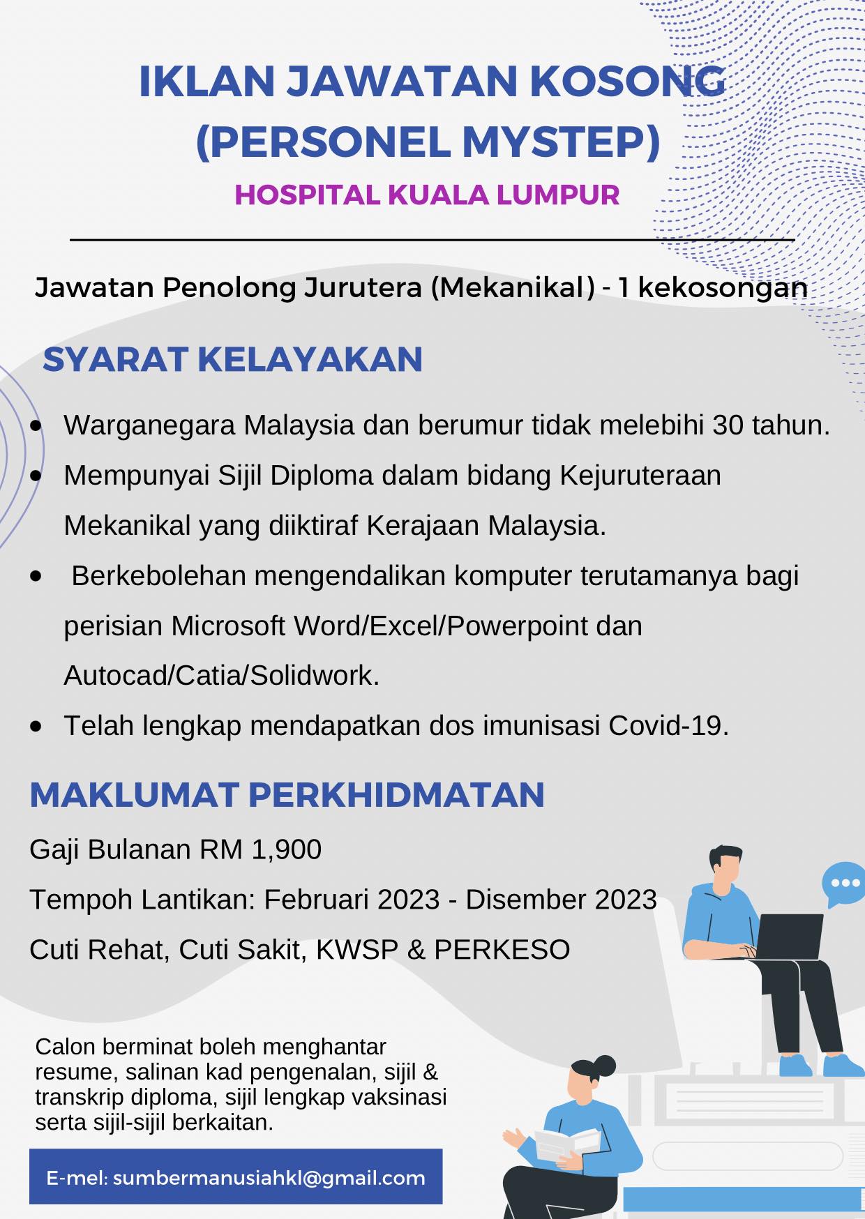 Iklan Jawatan Hospital Kuala Lumpur » Jobs Hub