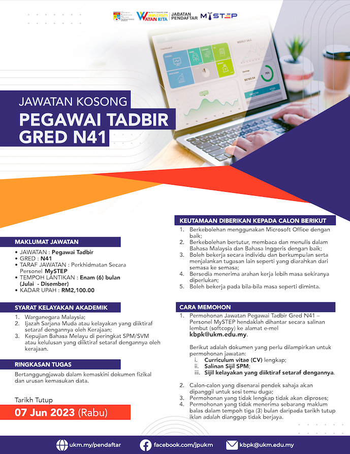 IKlan Jawatan Universiti Kebangsaan Malaysia (UKM) » Jobs Hub