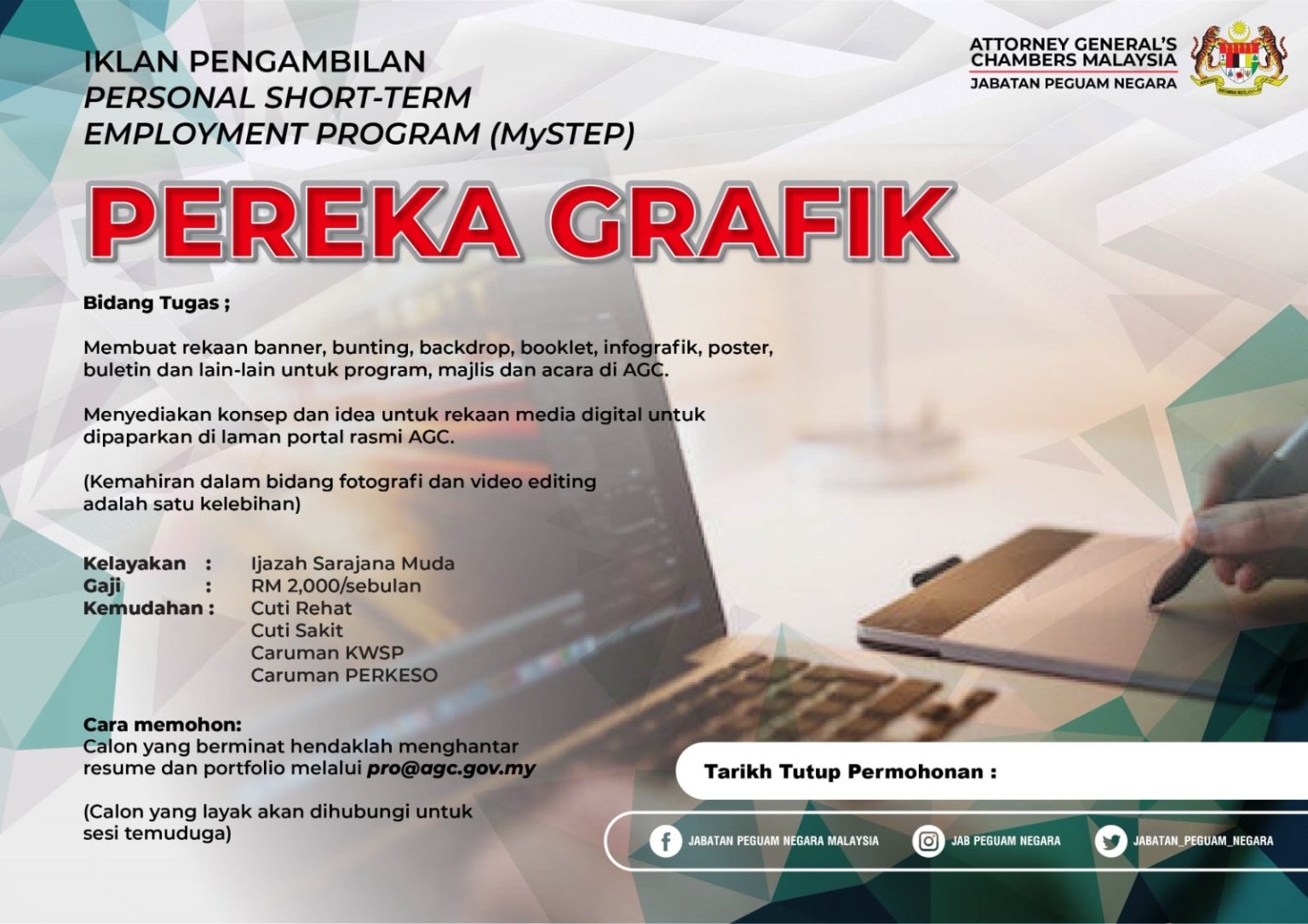 Iklan Jawatan Jabatan Peguam Negara Jobs Hub