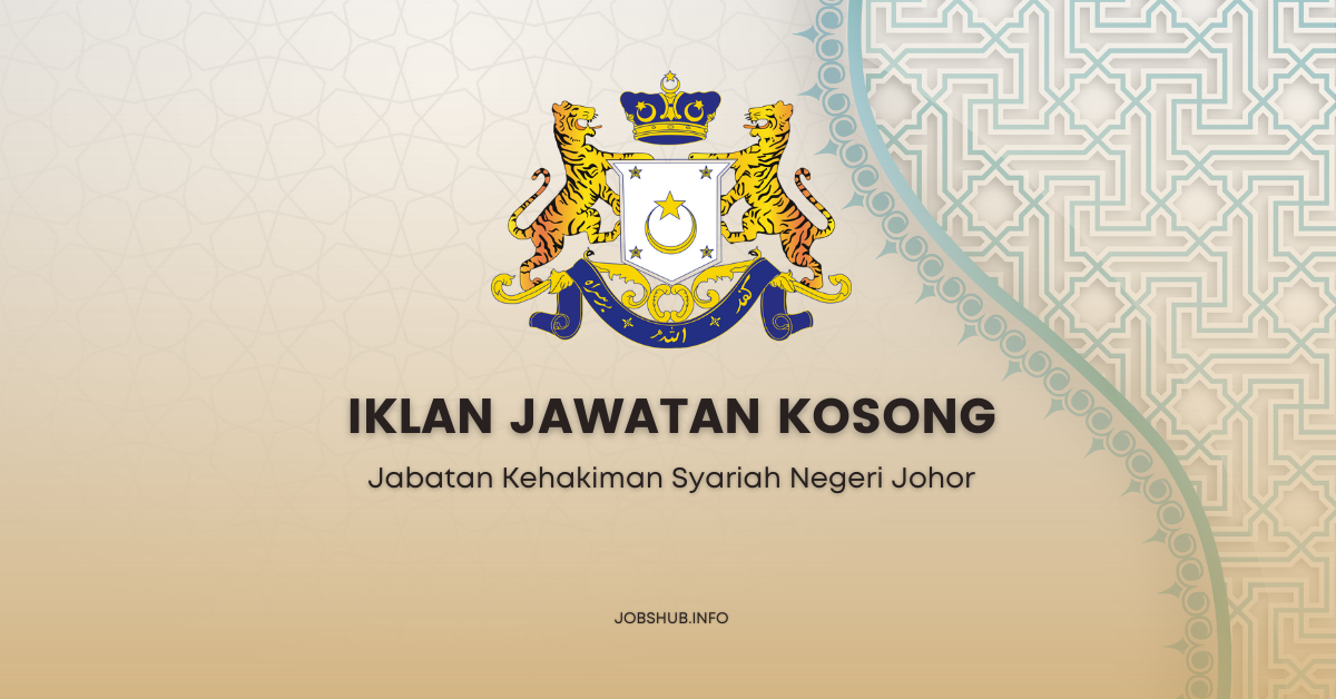 Jabatan Kehakiman Syariah Negeri Johor / Kekosongan Personel MySTEP
