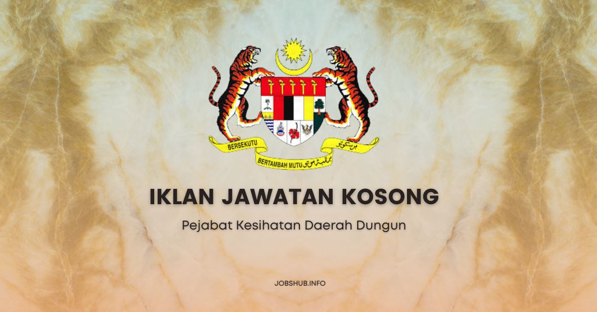 Pejabat Kesihatan Daerah Dungun / Kekosongan Personel MySTEP Jurupulih Cara Kerja / Occupational Therapist