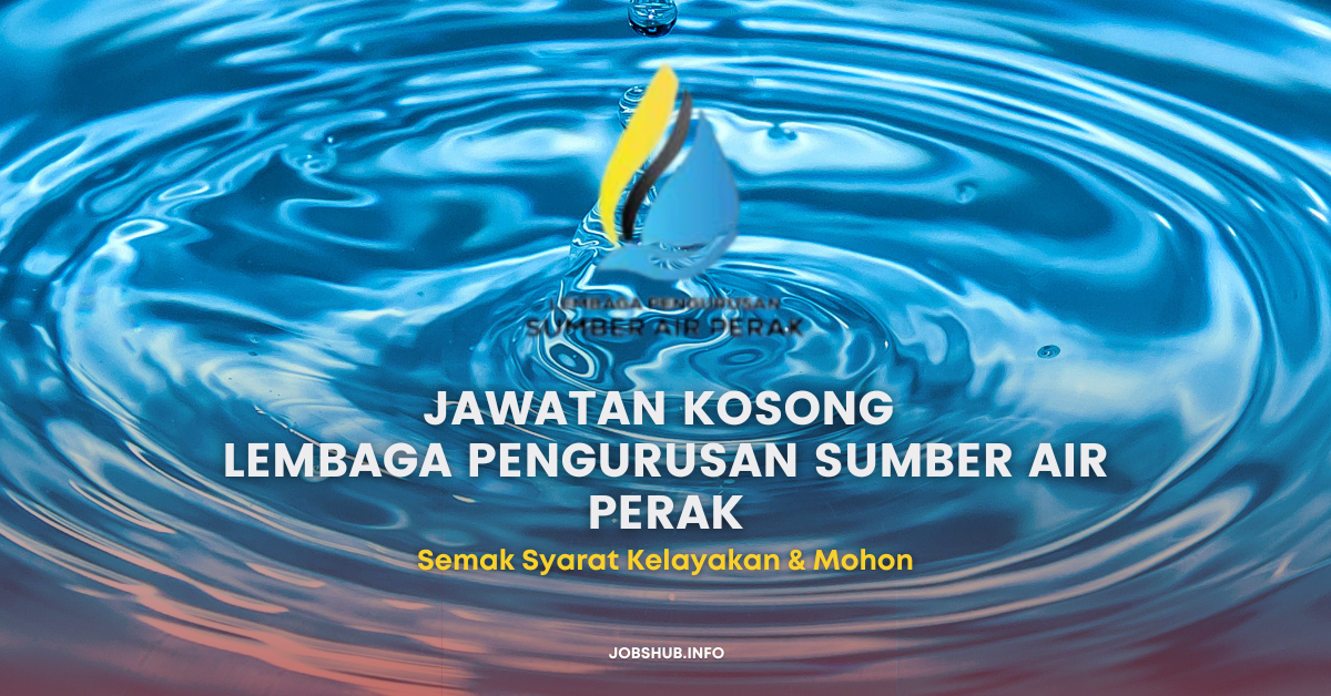 Lembaga Pengurusan Sumber Air Perak jobs