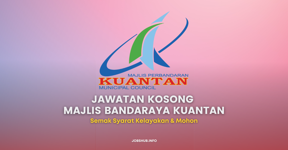 Majlis Bandaraya Kuantan jobs